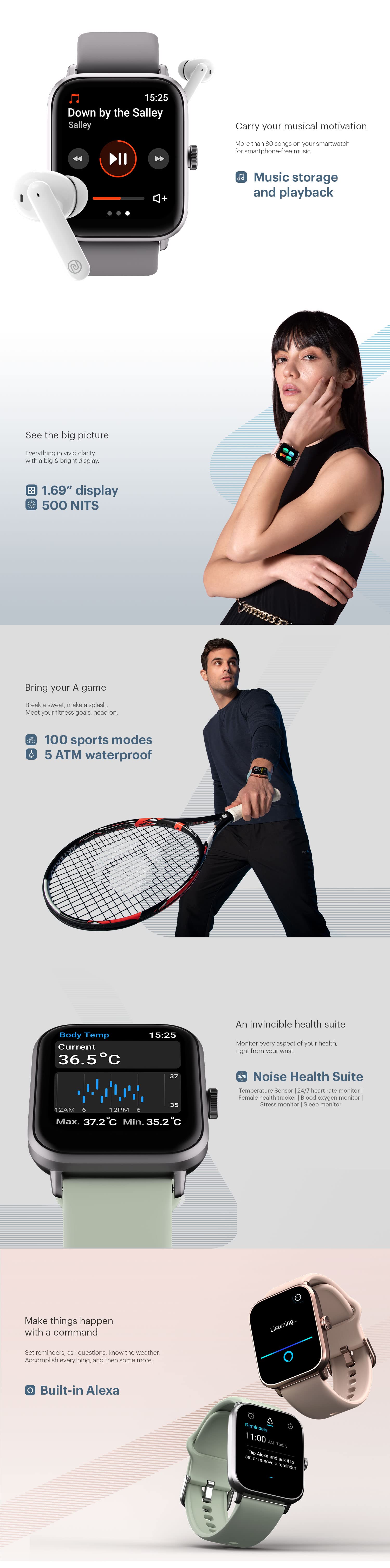 Amazon.in: Noise ColorFit Pro 3 Alpha 