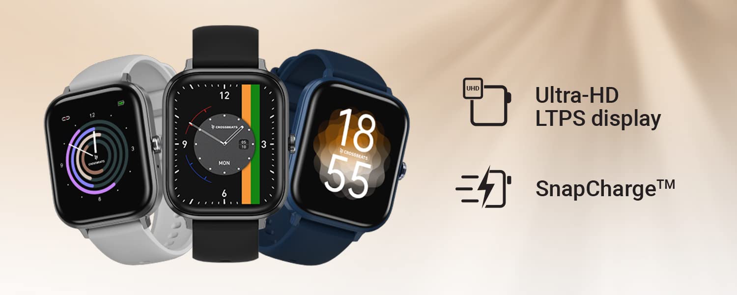 crossbeats grande smartwatch