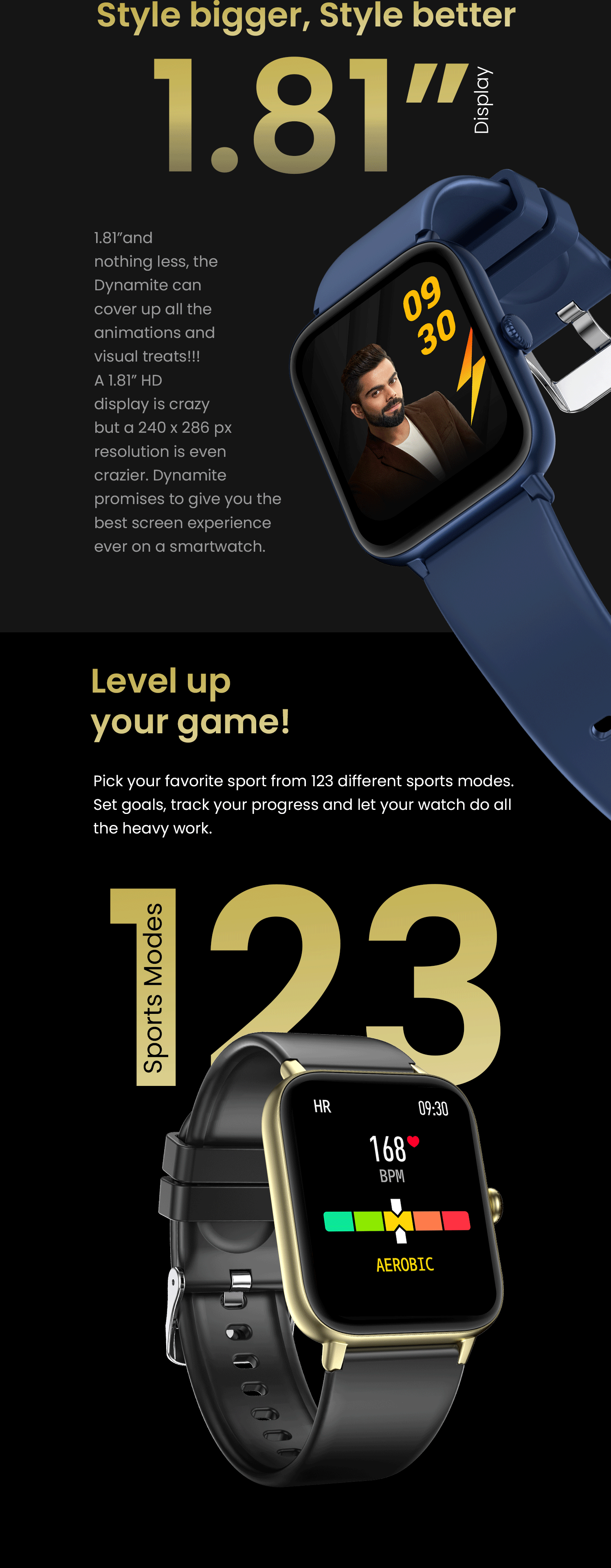 Amazon.in Dynamite Smartwatch Electronics