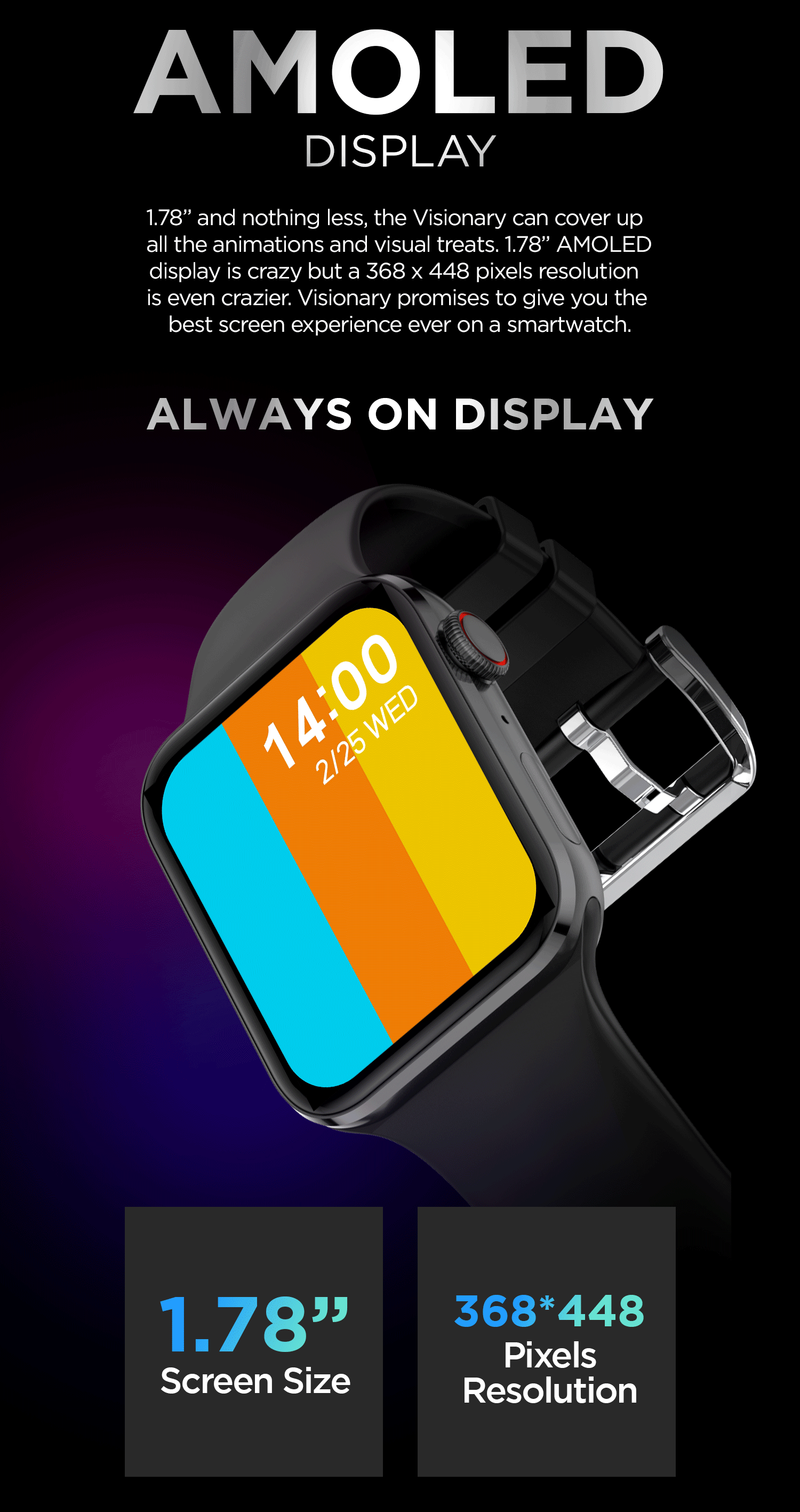Amazon.in FireBoltt Visionary Smartwatch Electronics