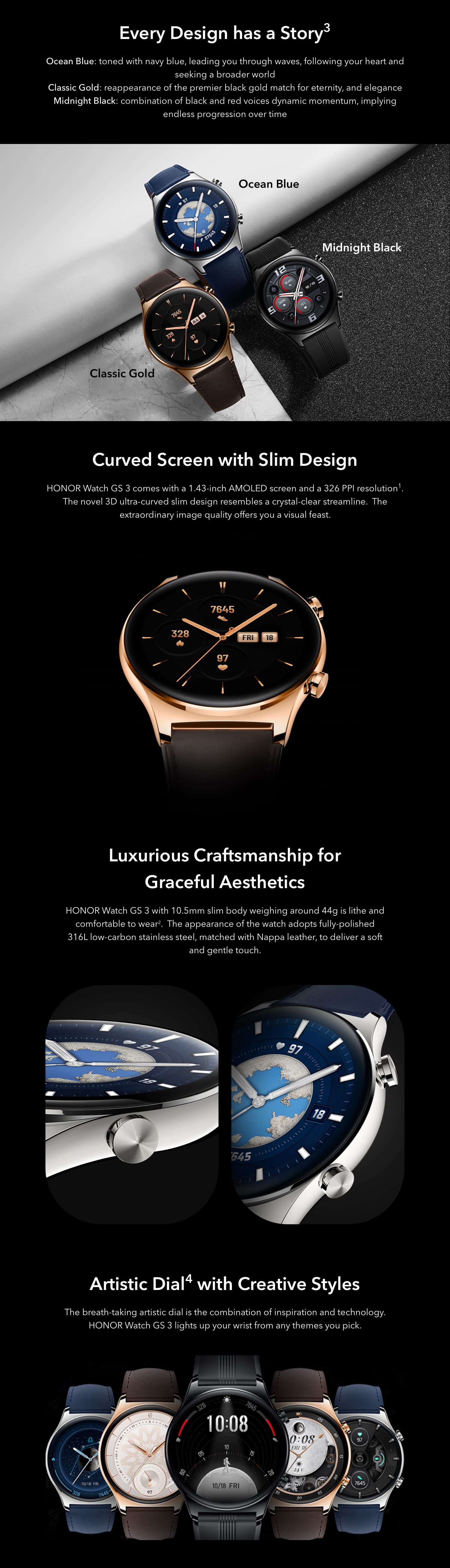 Amazon.in Honor Watch 3 Smartwatch Electronics