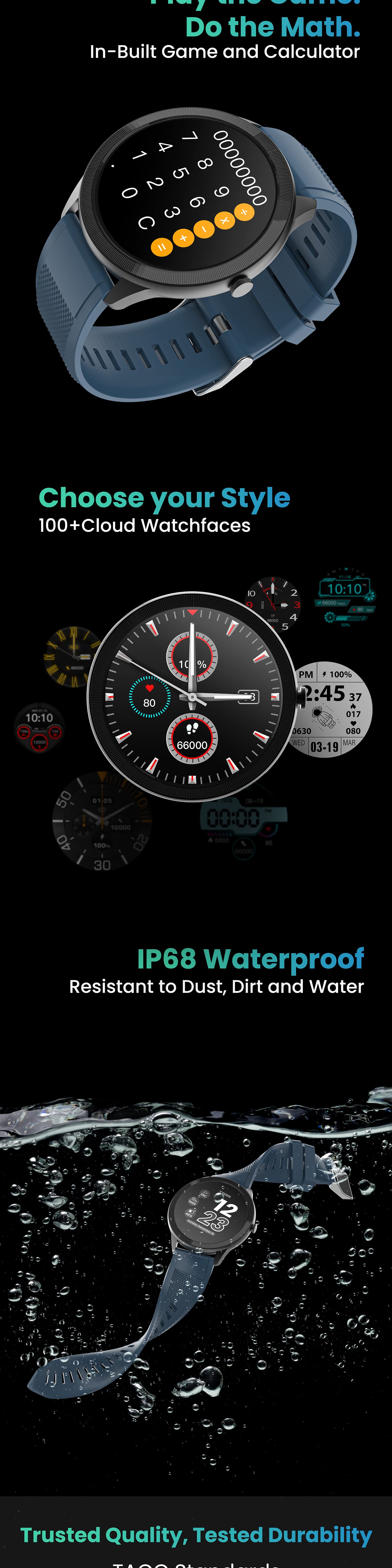 Amazon.in Tagg Kronos Light Smartwatch Electronics