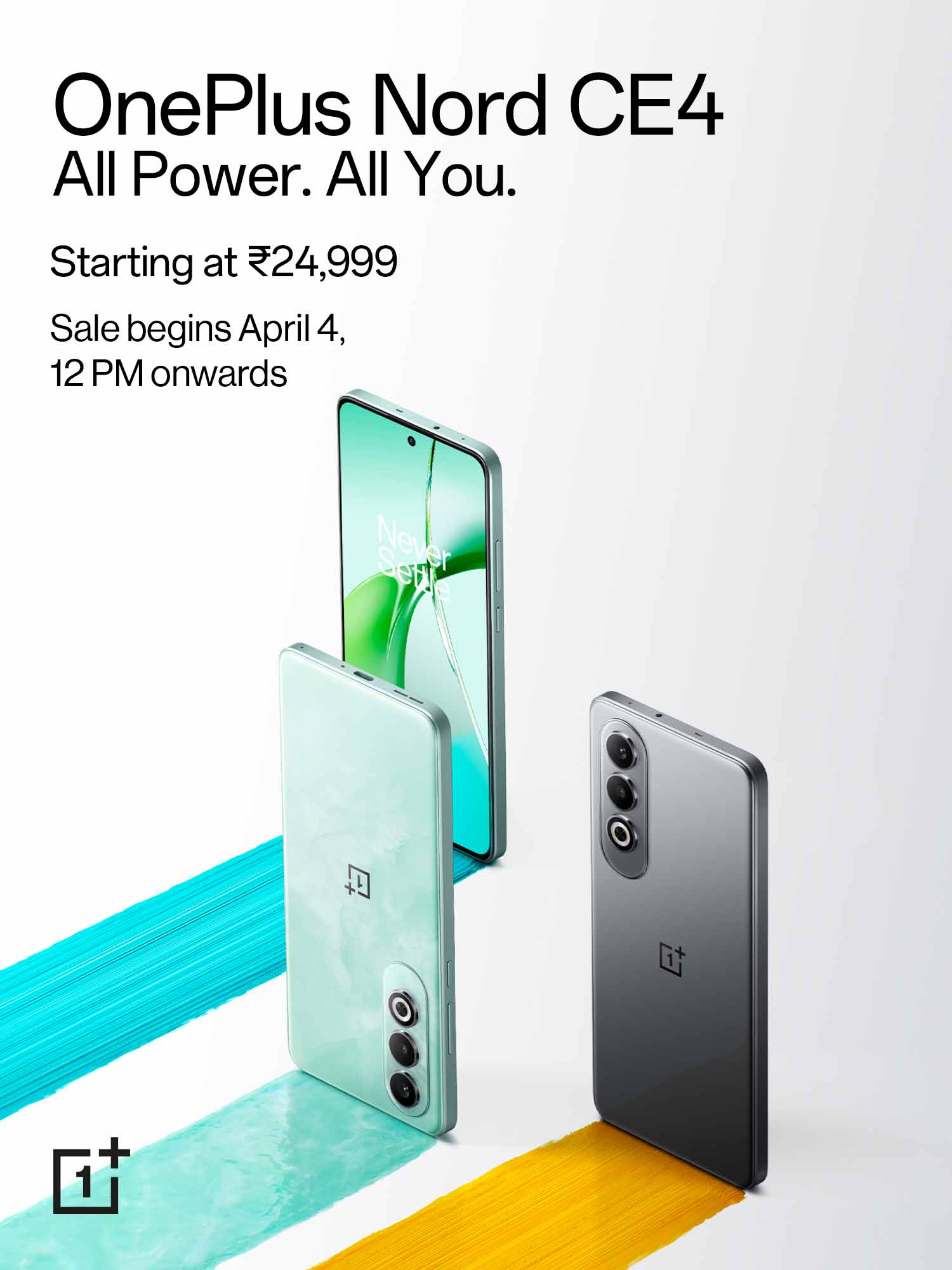 [Live] OnePlus Nord CE4 Starts at Rs.24999 & Get Free Nord Buds 2R worth 2199