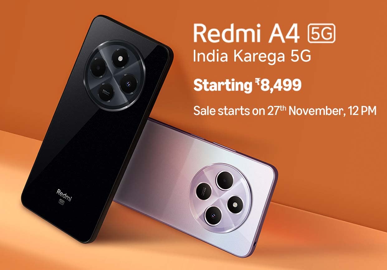 Redmi A4 5G launched in India