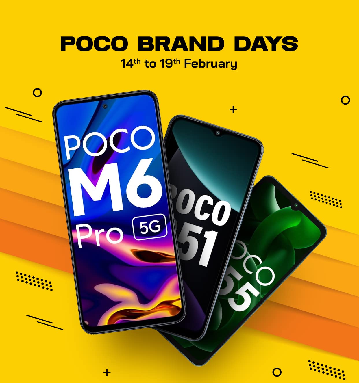 Amazon POCO Brand Days Upto 60 Off on Poco Phones Price in India