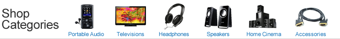 Shop for televisions, headphones, speakers, home theater systems, mp3 players, ipods