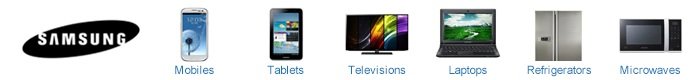 Buy Samsung Mobiles, Samsung Laptops, Tablets, Samsung Television, Refrigerators, and Microwaves at low prices on Junglee.com