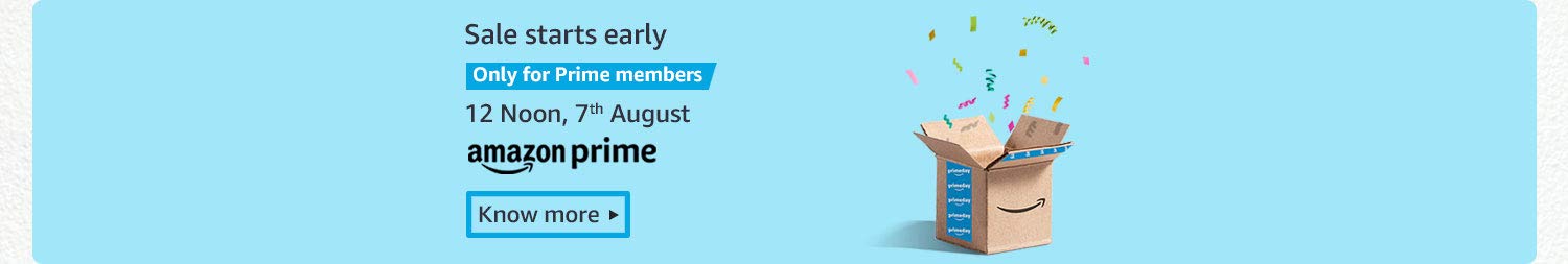 Sale starts early for Prime members