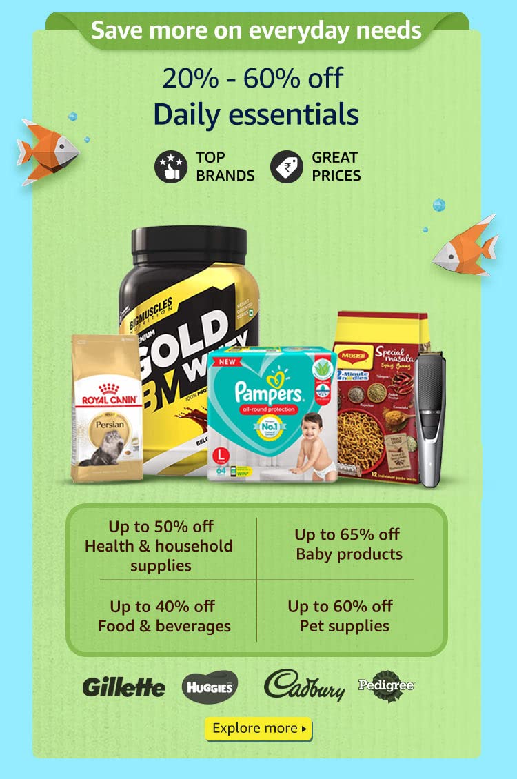 Consumables daily essentials