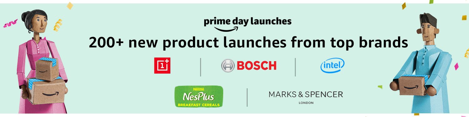 Prime day launches