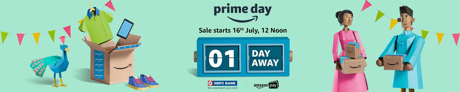 Prime day starts 16th July, 12 Noon