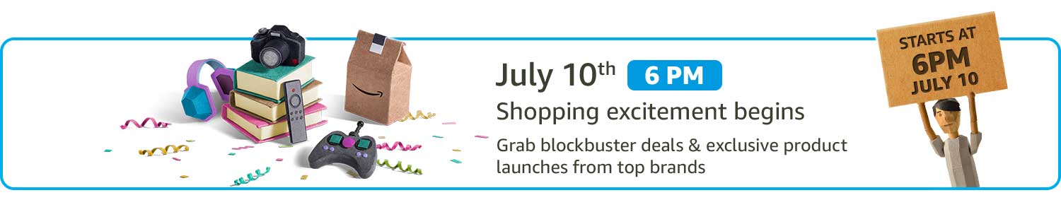 July 10th- Shopping excitement begins