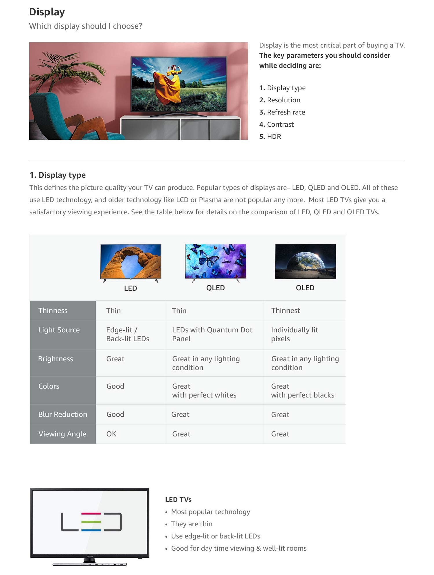 TV Buying Guide Electronics Buy Online at Best Prices in Saudi