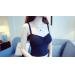 Imported Sexy Women Cut Bra Crop Bustier Corset Tops Tank Top Blouse Black 1955 RS.405.00