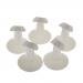 5x Salon DIY Nail Art Painting Hard Plastic Finger Stand Support Rest Holder - White, 3x1.5cm