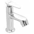 ENICET High Neck Pillar Cock, Chrome Finish, Foam Flow, Wash Basin Pillar Tap, Sink Tap for Kitchen and Bathroom (QGA103)