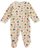 Hello Kitty Baby Girls' "Leopard Heart" Footed Coverall - ivory, 3 - 6 months
