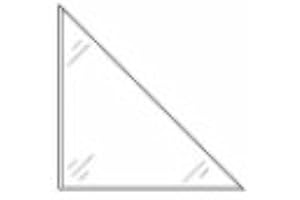 ‎KRANHOLDT Triangular Bag 175 x 175 Self-Adhesive – 100 Triangular Pockets