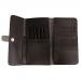 MagiDeal Foldable Barber Hairdressing Scissors Combs Pouch Holder Case Bag - Brown
