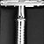 Jagen David ® L5 - Elegant Extra Long Double Edge Razor Safety Razor Fits All Double Edge Razor Blades unique Christmas gift for him - 11.5cm (Silver)