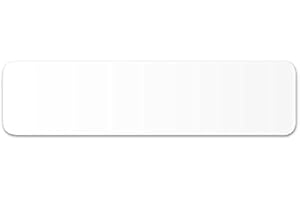 Flickly® Parches de reparación autoadhesivos | camión, remolque, tienda, toldos, camping, sombrillas, piscina | disponible en muchos colores | 40 x 10 cm | (RAL 9010) Blanco