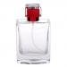 100ml Perfume Spray Bottle Rectangle Atomizer Refillable Travel Gift - Red, 3XL