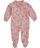 Laura Ashley Baby Girls' "English Garden" 1-Piece Pajamas - pink, 3 - 6 months