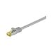 Produktbild Microconnect sftp7005 0,5 m CAT7 S/FTP (STP) grau – Netzwerk-Kabel (RJ-45, RJ-45, männlich/männlich, CAT7, S/FTP (STP), grau)