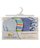 Luvable Friends "Zigzag & Solids" 4-Pack Scratch Mittens - blue, 0 - 3 months