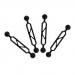 MagiDeal-4-Pieces-Set-Strong-6-Dual-1-Ball-Arm-for-Connecting-StrobeVideo-Light-to-Underwater-Housing