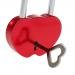 Magideal Romantic One Padlock with Two Keys Lock Heart Love locks Couple Locks Red RS.375.00