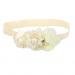 Baby Girl Flower Headband Hair Band Photography Headwear (Ivory)