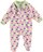 Nursery Baby Baby Girls' "Spring Butterfly" Footed Coverall - lime/multi, 6 - 9 months