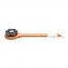Natural Long Handle Body Brush Massager Bath Shower Back Spa Bamboo Scrubber