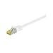 Produktbild Microconnect sftp701 W 1 m CAT7 S/FTP (STP) weiß Netzwerk-Kabel – Netzwerk-Kabel (1 m, CAT7, S/FTP (STP), RJ-45, RJ-45, weiß)