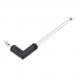 Dolity 3.5mm AM FM Radio Antenna con 4 Sezione per Smartphone Cellulare
