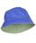 Luvable Friends Baby Boys' "Stripes & Solid" Reversible Bucket Hat - royal blue, 12 - 36 months