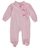 Laura Ashley Baby Girls' "Traditional Floral" 1-Piece Pajamas - pink, 3 - 6 months