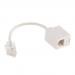 MagiDeal 1 Piece Telephone Phone Extension Cord Landline Flash Cable Line Jack RJ45 to RJ11, 245mm - Image 3