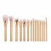 15Pcs Pro Rose Gold Makeup Brushes Powder Foundation Blending Blusher Cosmetics Make Up Brush Set