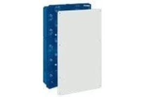 Caja de conexión de empotrar en tabique hueco 300x500x60mm tapa con tornillos fijación garras SOLERA 5506HGW