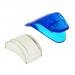 False Eyelashes Extension Lash Mascara Applicator Remover Tweezers Clip Makeup Tool - Rose Red/ Blue - Blue