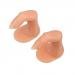 2pcs Nail Art Practice Fingers False Nail Polish Training Tool with Nail Tip