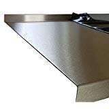 Diese 120 cm lange Edelstahlabdeckung ist eine preiswerte Alternative Ihre Küche auf zu werten.Die Edelstahl Abdeckung können sie einfach mit handelsüblichen Silikon auf Ihre Küchenarbeitsplatte rutschfest anbringen. Gerne fertigen wir nach Ihren Wünschen. Stärkeres Material, Herd-Ausschnitt, Spülen-Ausschnitt, Ausschnitt für den Wasserhahn oder Fertigung nach Maß L.- U. Wir freuen uns auf Ihre Anfrage.