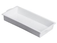 080-0080-186 - Kunststoff-Schale für 1/1 Steckschaum-Ziegel. weiß, Steckmasse