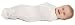 The Woombie Organic Swaddle (White, 3-6 Months)