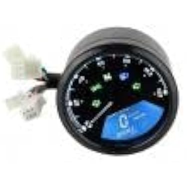 Contachilometri Digitale Per Italika DM 250X - Tachimetro Moto Crossmax 250 Pro, Nero, Display Digitale