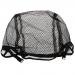 Nylon Hair Wig Weaving Cap Snood Net Stretch Mesh Liner Breathable With Ear Wings - Black