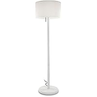 Leds-c4 smooth - Luminaria pie smooth e27 100w blanco