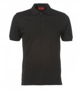 Preisvergleich Produktbild HUGO POLOSHIRT NONO FARBE 001 SCHWARZ (S)